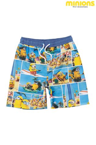 Blue Minions Swim Shorts (3-12yrs)